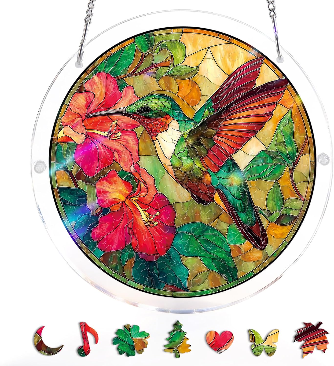 Acrylic Jigsaw Puzzle Suncatcher – vexroan