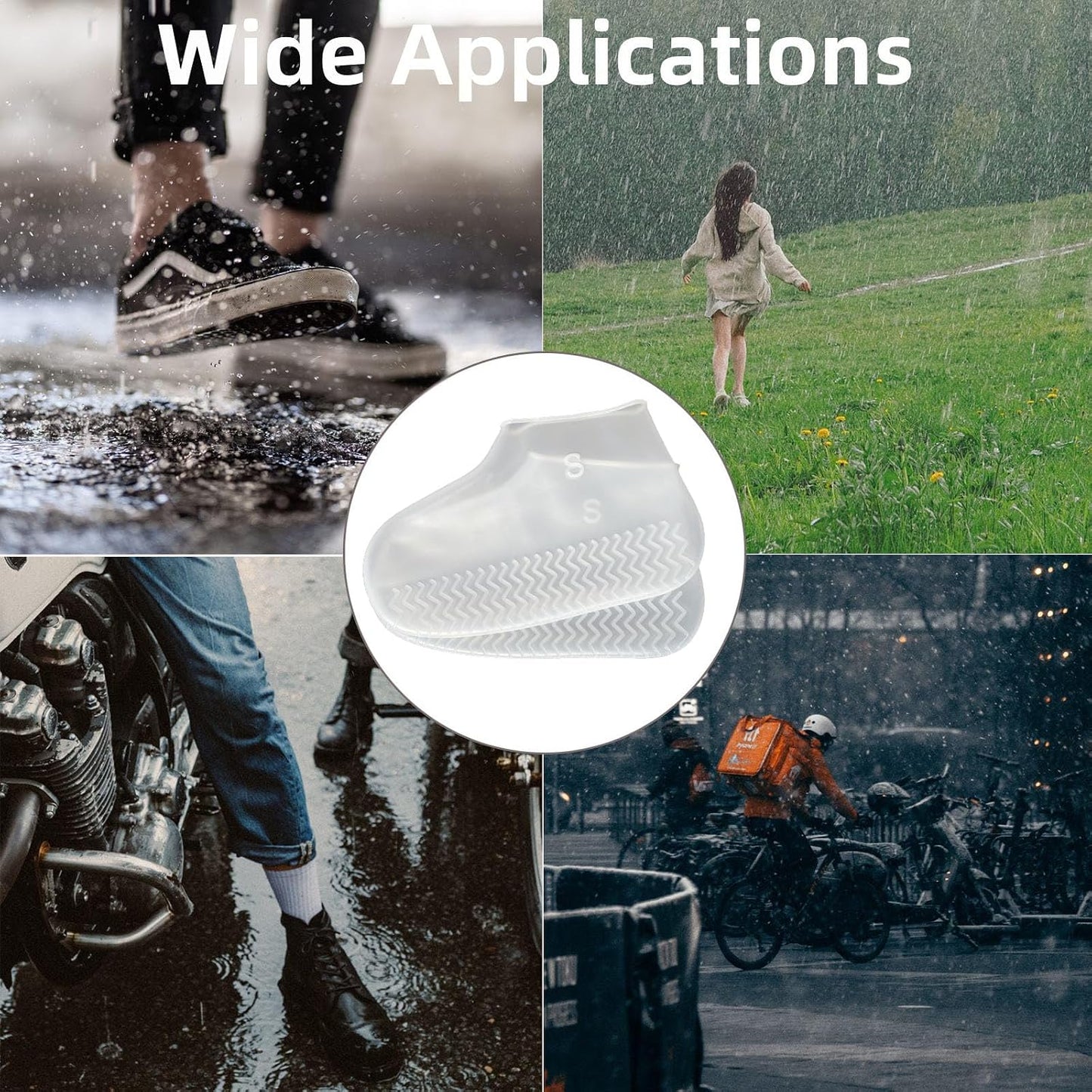 Waterproof Shoe Covers 5 Pairs