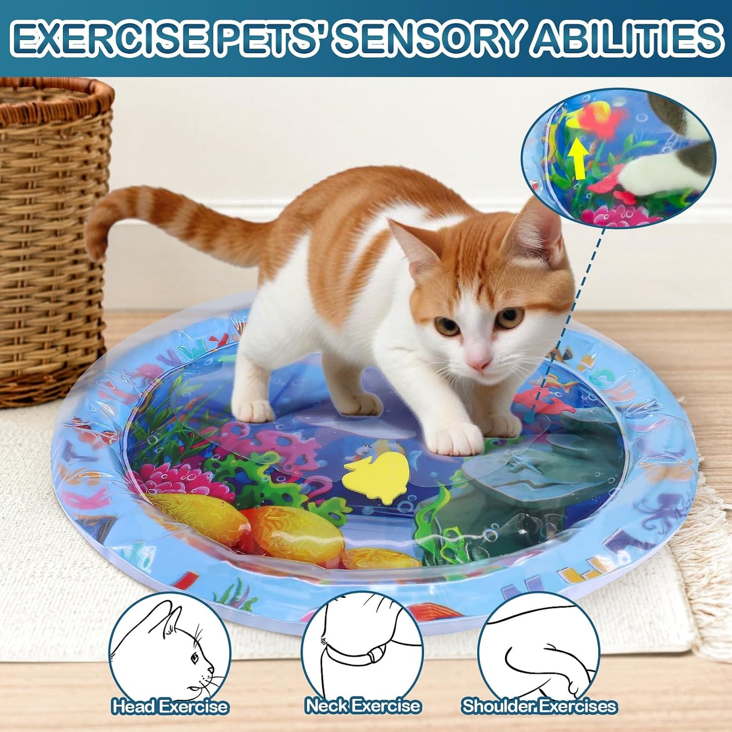 Inflatable Ocean Water Sensory Play Mat
