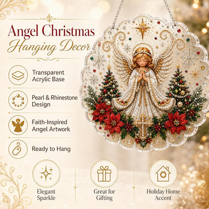 DIY Rhinestone Nativity Hanging Plaque Kit