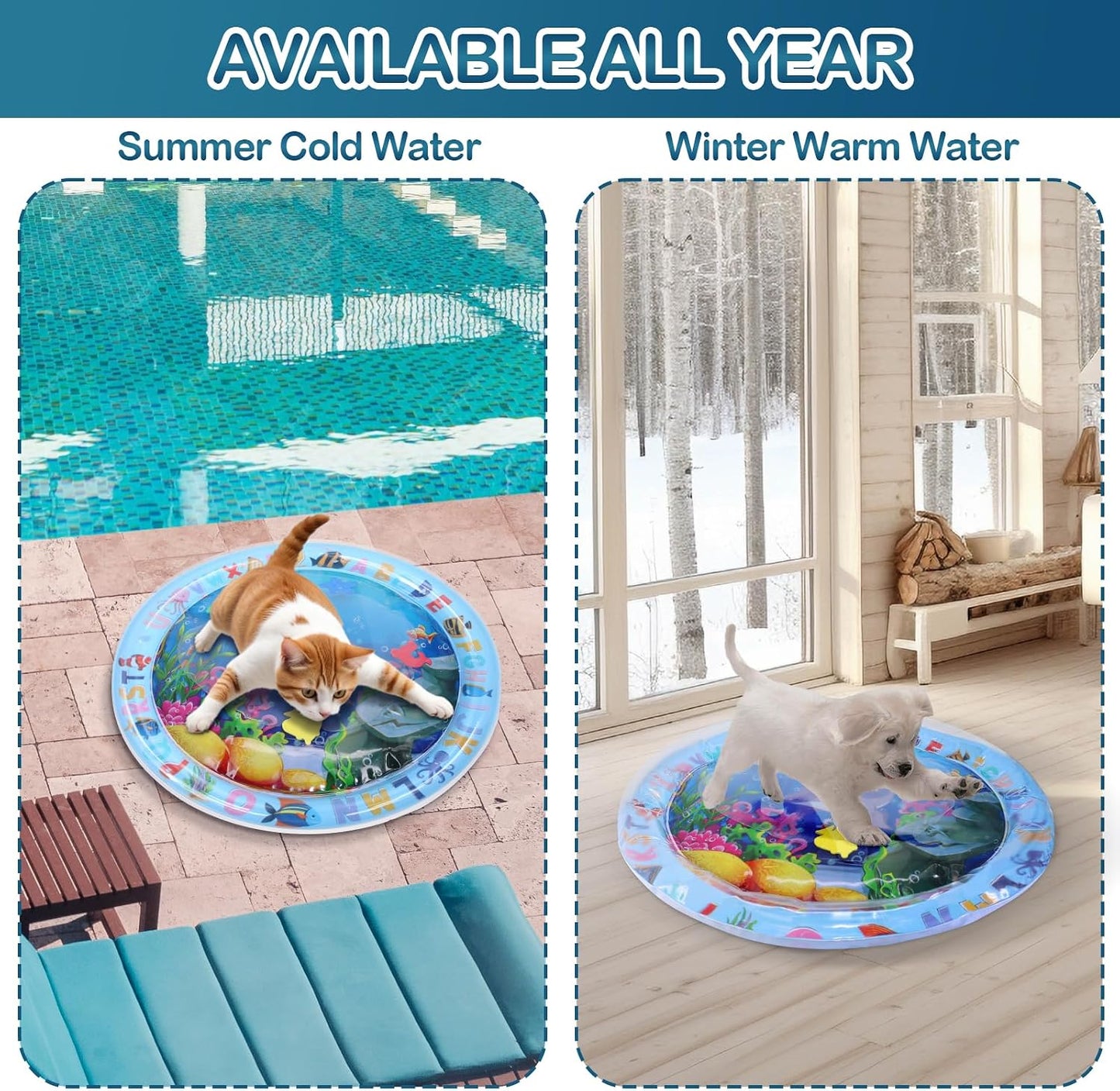 Inflatable Ocean Water Sensory Play Mat