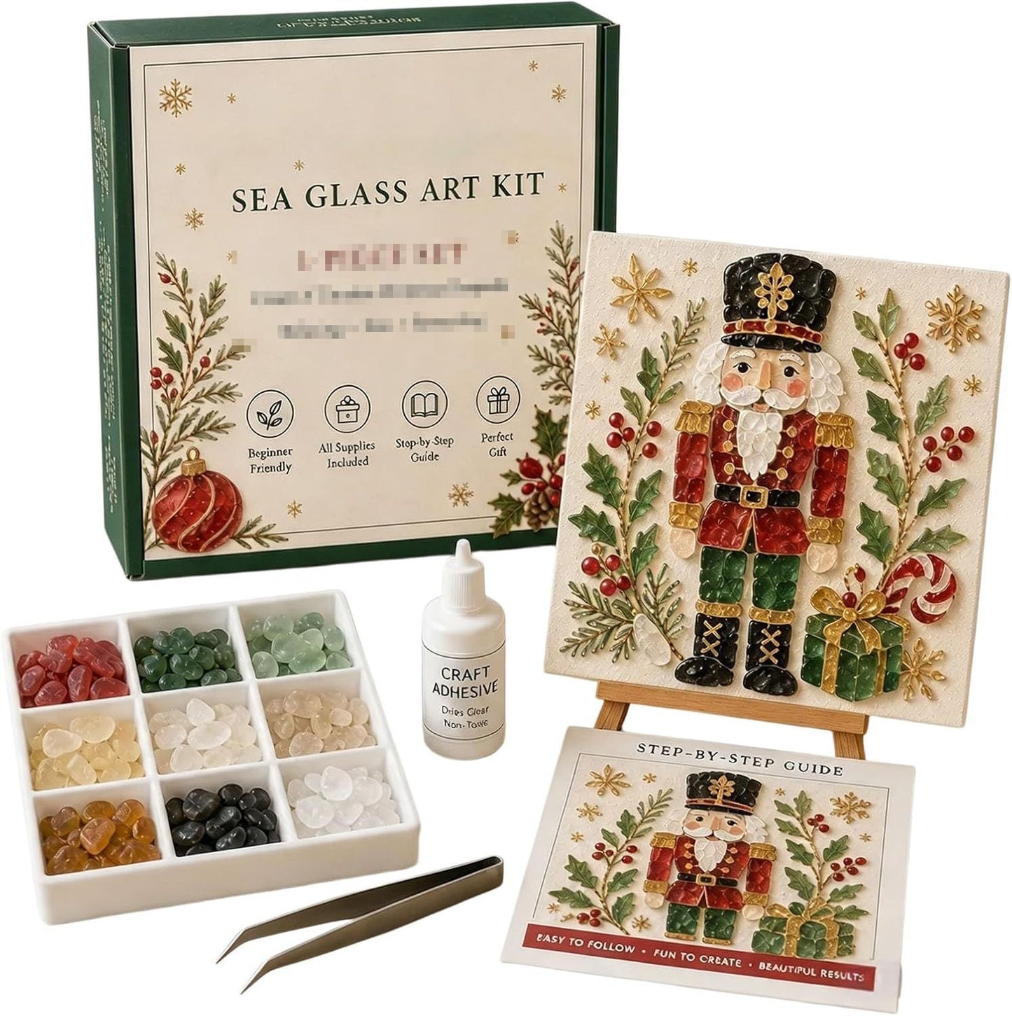 Christmas Diamond Painting Ornament Craft Kit