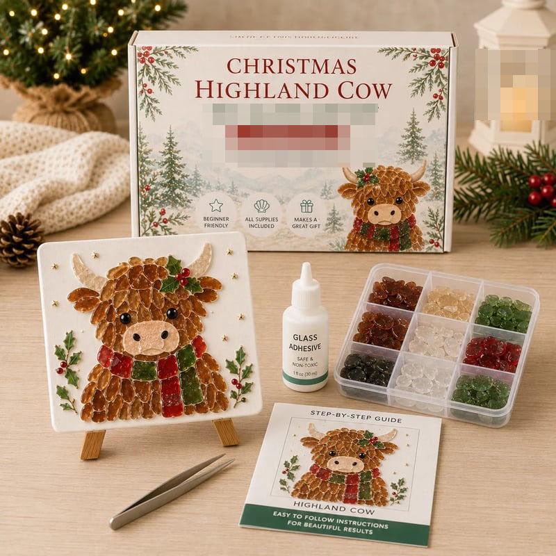 Christmas Diamond Painting Ornament Craft Kit