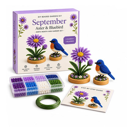 Birth-Month Beaded Garden Craft Kit