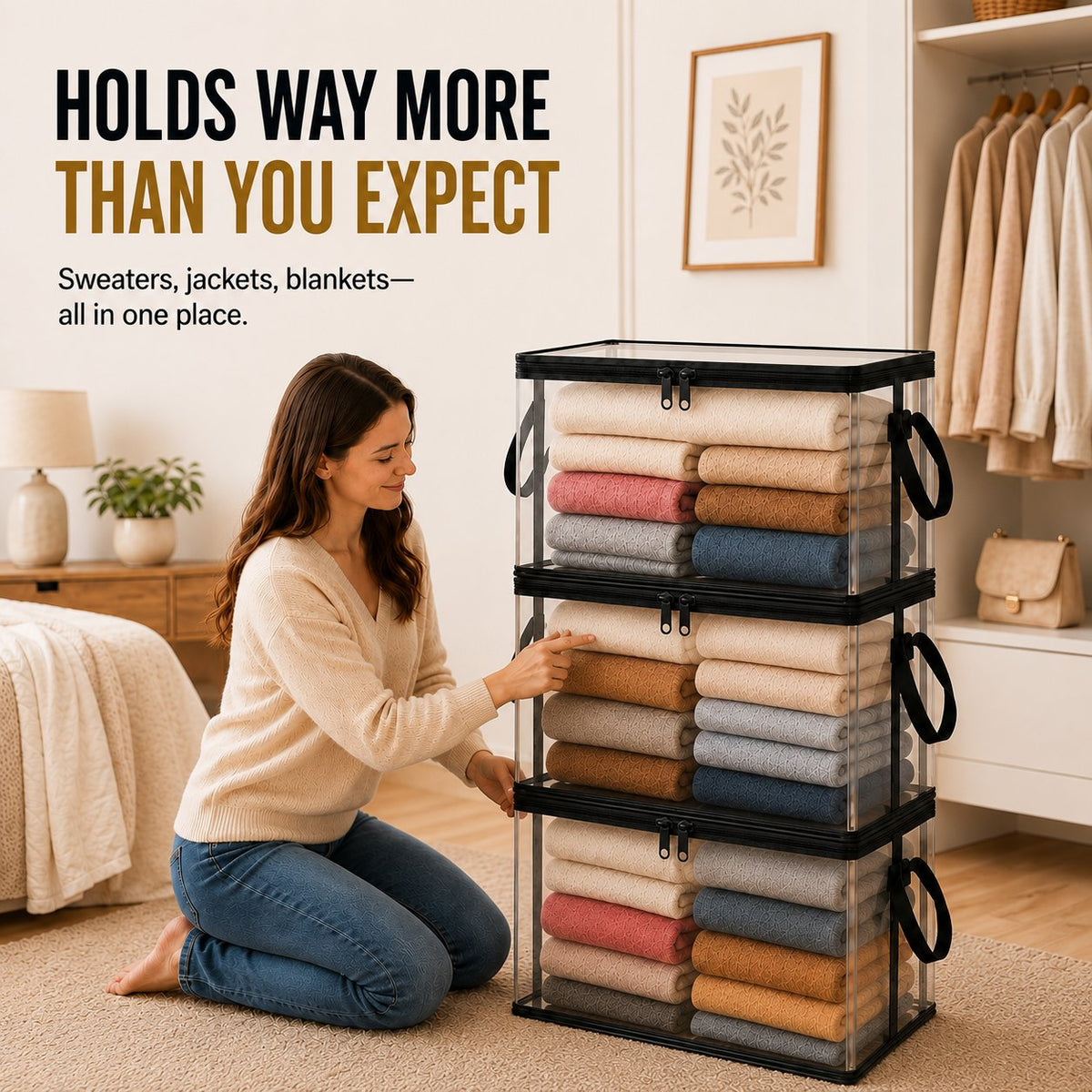 Factory Clearance Sale 63% OFF📦Large Heavy-Duty Thick Plastic Clear Storage Bag