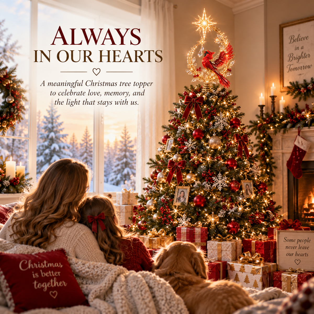 Lighted Christmas Tree Topper Collection for Meaningful Holiday Displays – image 7