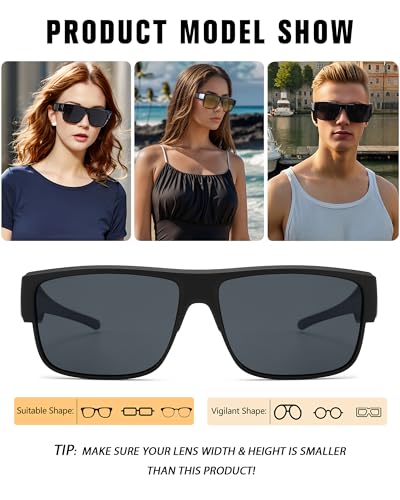 Over-glasses Sunglasses UV400