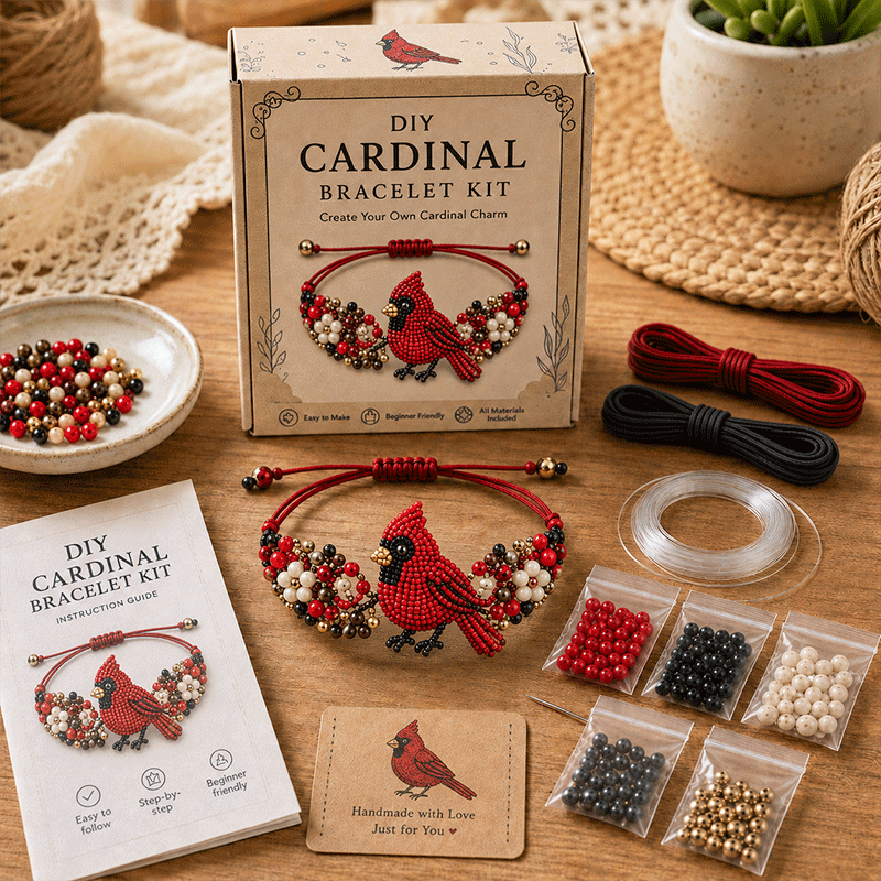 🐙 DIY Beaded Bracelet Making Kit