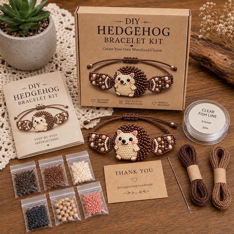 🐙 DIY Beaded Bracelet Making Kit