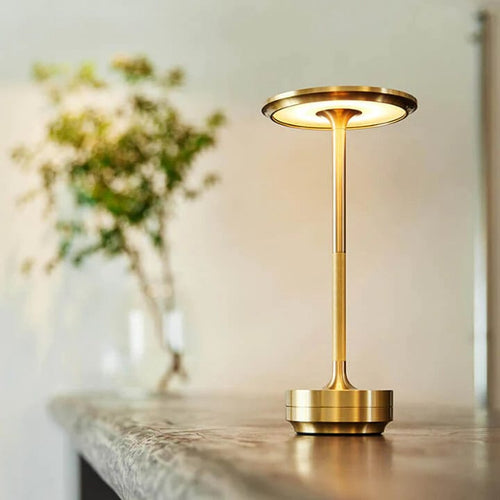 Aluminum LED Cordless Rechargeable Table Desk Lamp