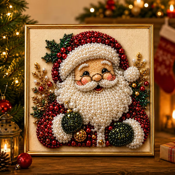 Christmas Diamond Painting Art Kit with Frame
