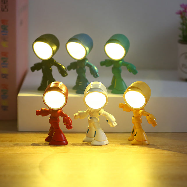 Magnetic Robot Mini Night Lights – 2 Pack