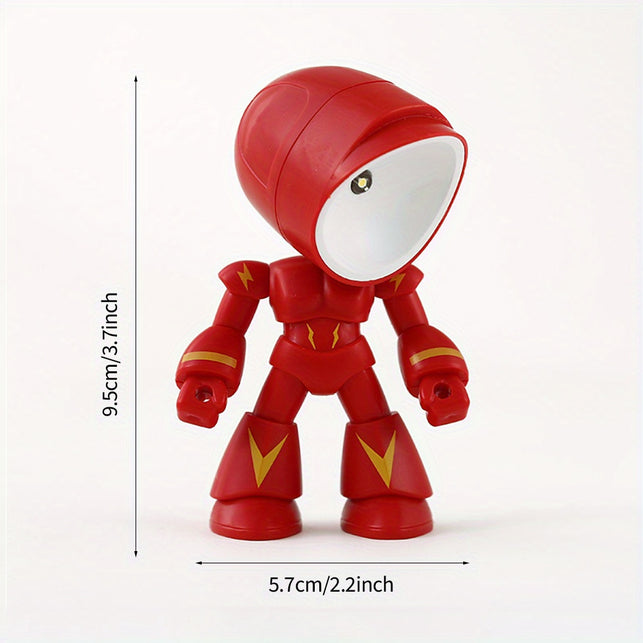 Magnetic Robot Mini Night Lights – 2 Pack
