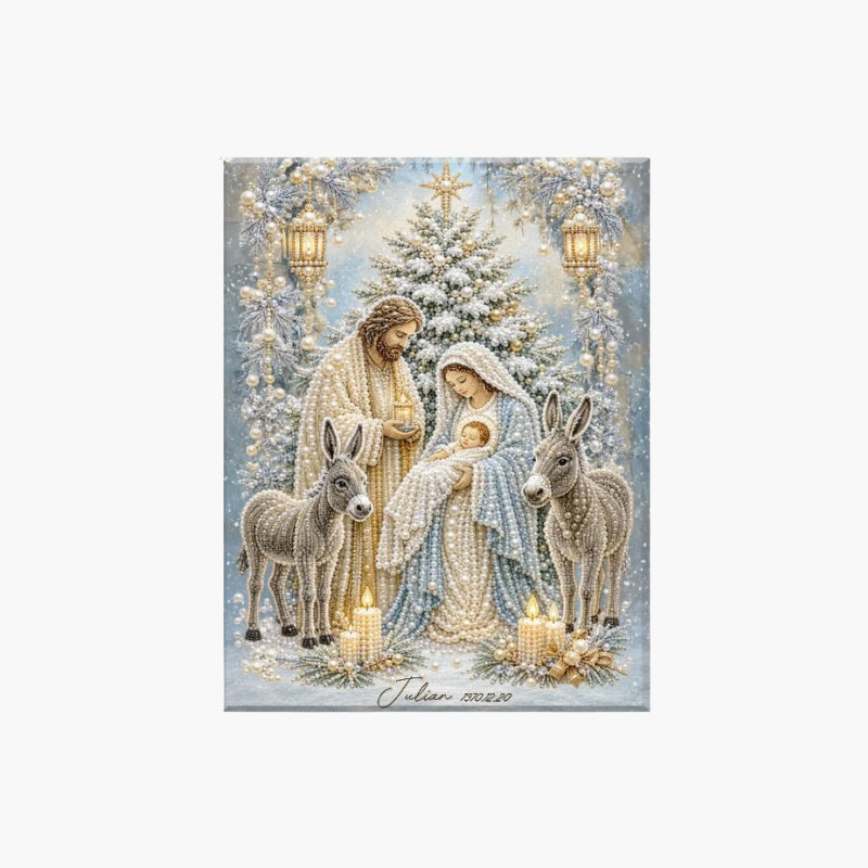 Nativity Scene Crystal Diamond Art Kit