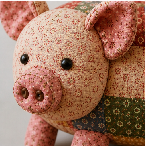 DIY Patchwork Animal Tissue Box Cover Sewing Kit