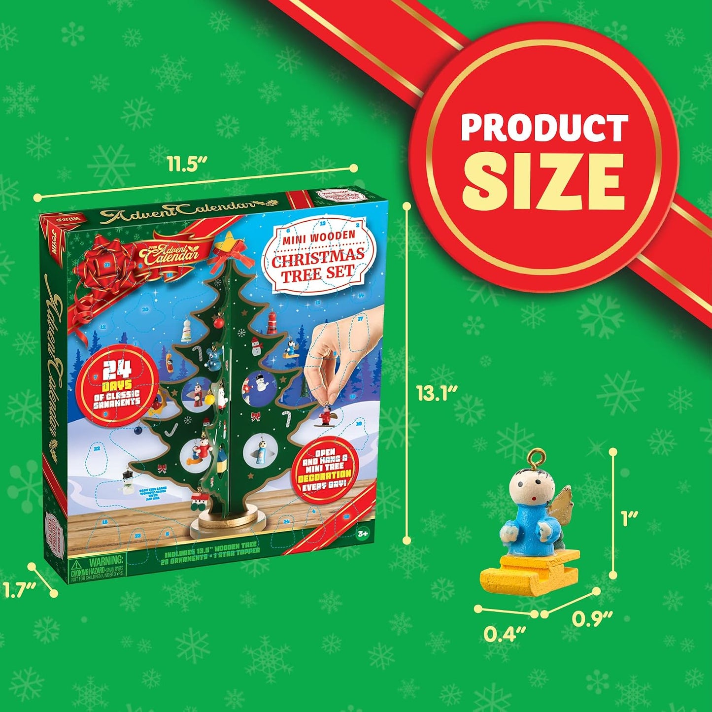 28 cm DIY Christmas Tree Blind-Box Ornament Set