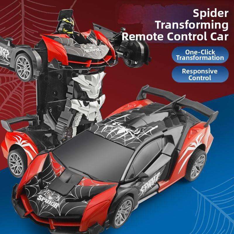 One-Touch Transforming RC Sports Car Robot