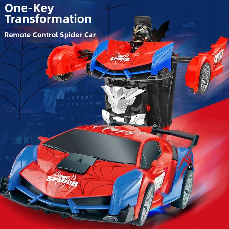 One-Touch Transforming RC Sports Car Robot