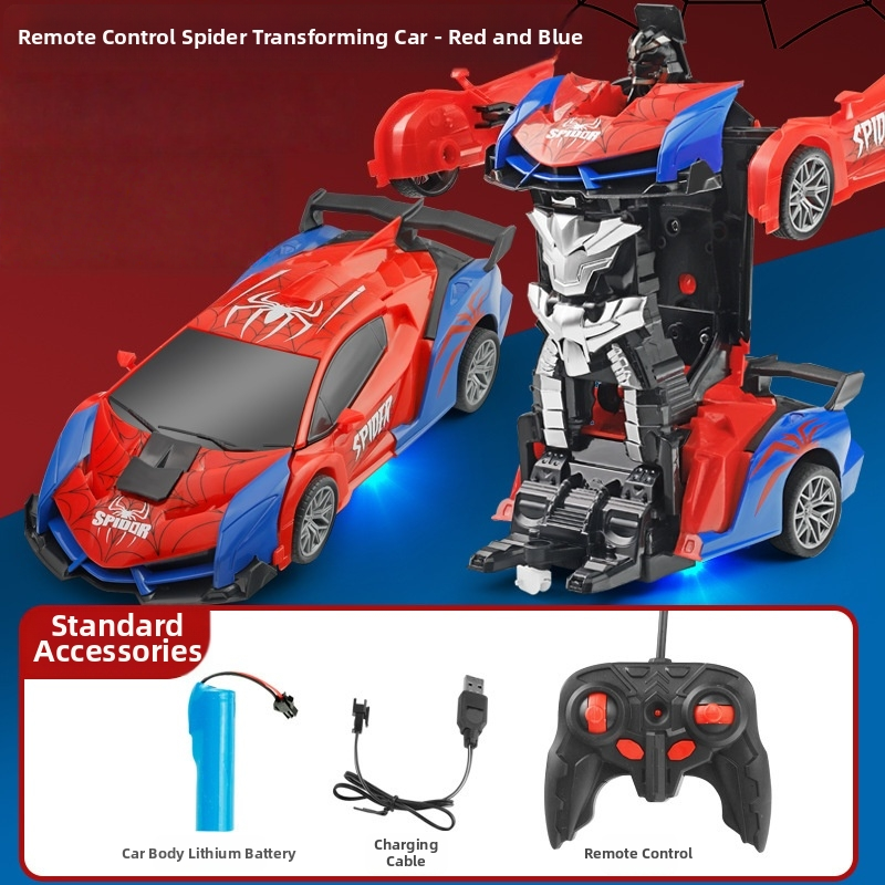 One-Touch Transforming RC Sports Car Robot