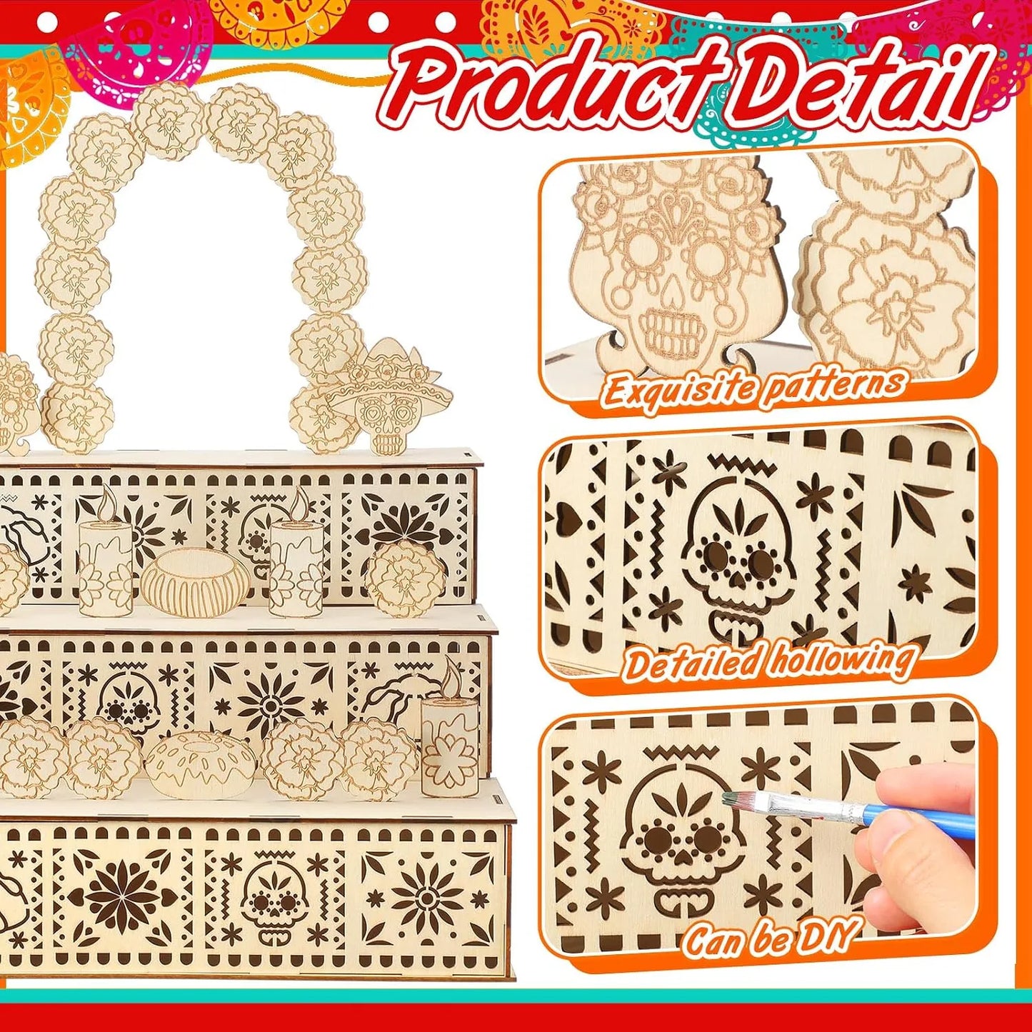 DIY Wooden Miniature Altar Craft Kit