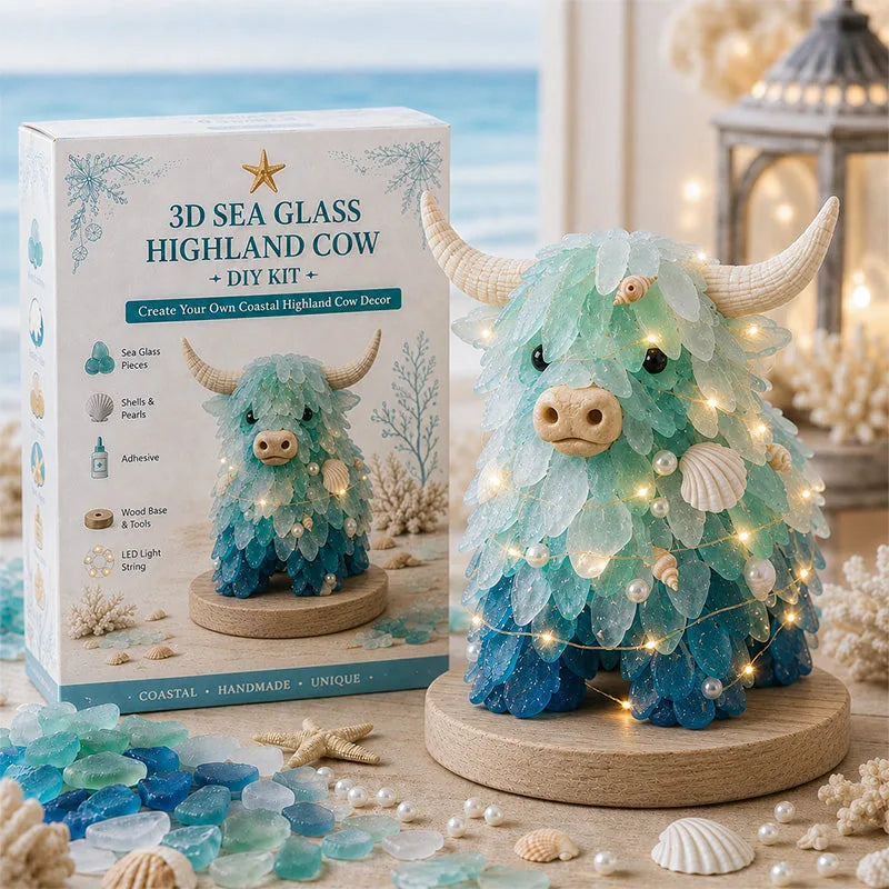 DIY 3D Sea Glass Art Kit – 11 Designs