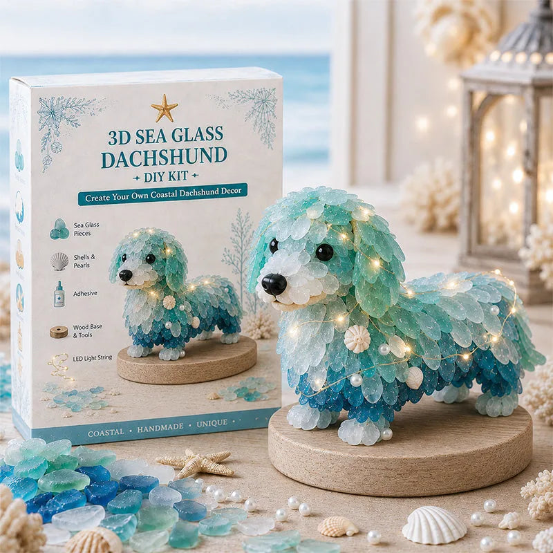 DIY 3D Sea Glass Art Kit – 11 Designs