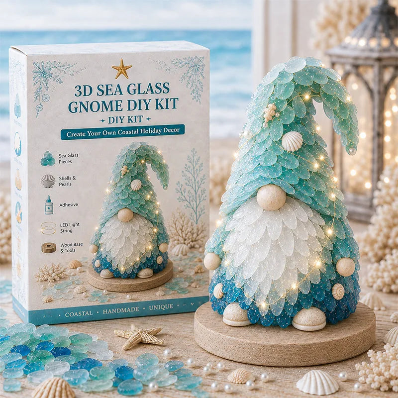 DIY 3D Sea Glass Art Kit – 11 Designs