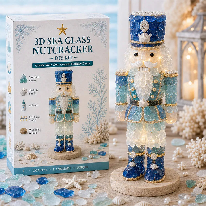 DIY 3D Sea Glass Art Kit – 11 Designs