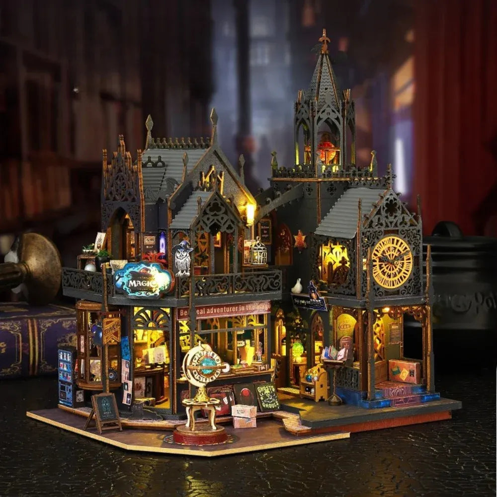 DIY Holo Magic City Miniature House Kit