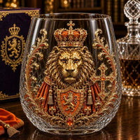 Orange Crowned Lion – 3D