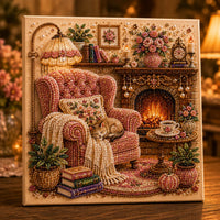 Fireside Reading Nook