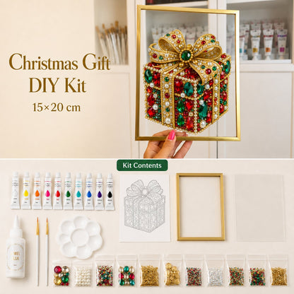 DIY Jeweled Christmas Art Frame Kit – 8 Designs