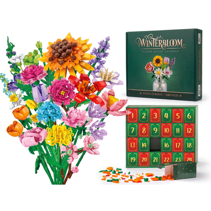 Flower Building Blocks Advent Calendar