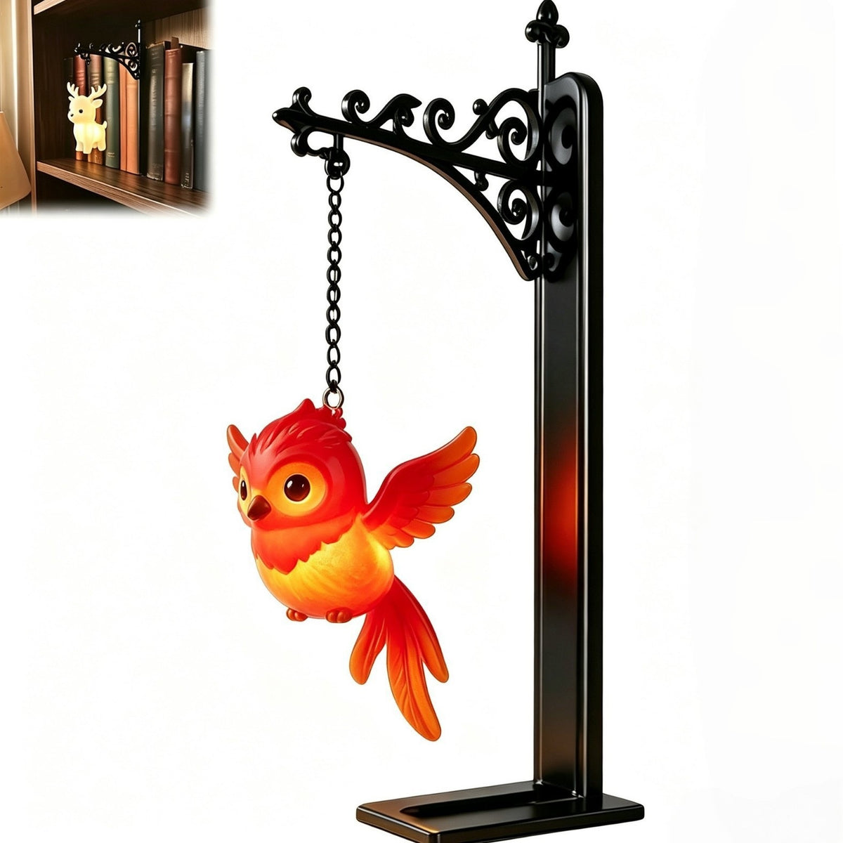 Christmas Bookshelf Character Light