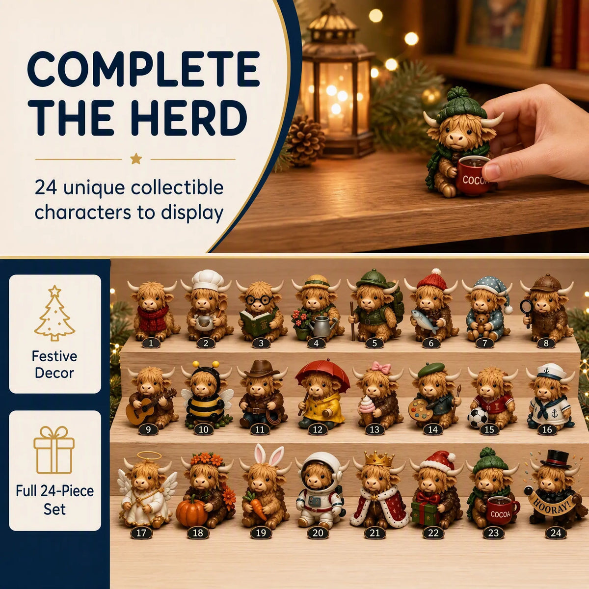 Animal Christmas Advent Calendar