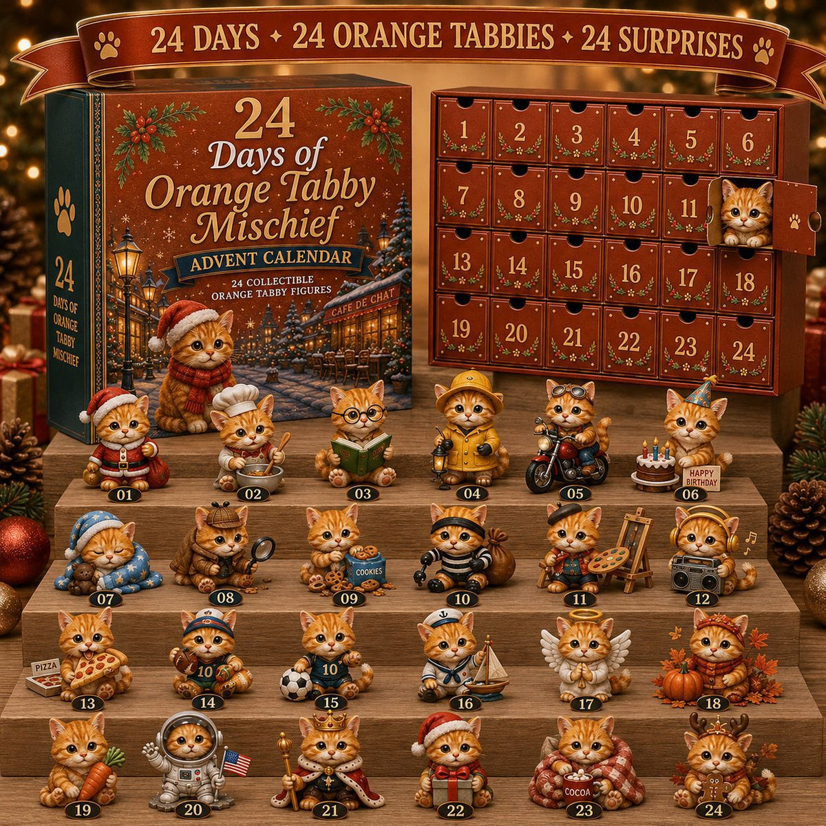 Animal Christmas Advent Calendar
