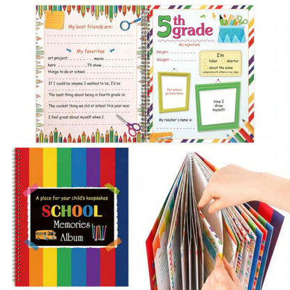 School Years Memory Book for K–12