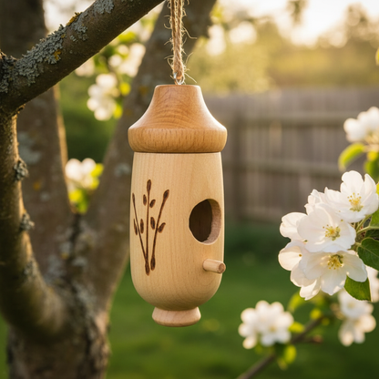 Beechwood Hanging Garden Bird Ornament
