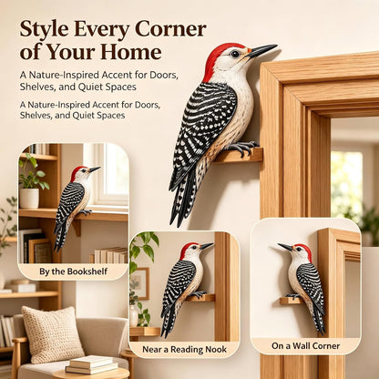 Metal Bird Door Topper for Nature-Inspired Room Décor