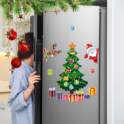 Magnetic Christmas Fridge Decoration Set