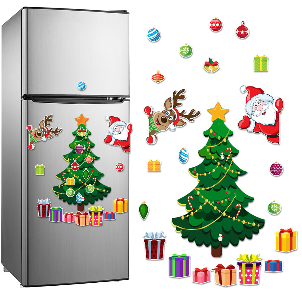 Magnetic Christmas Fridge Decoration Set