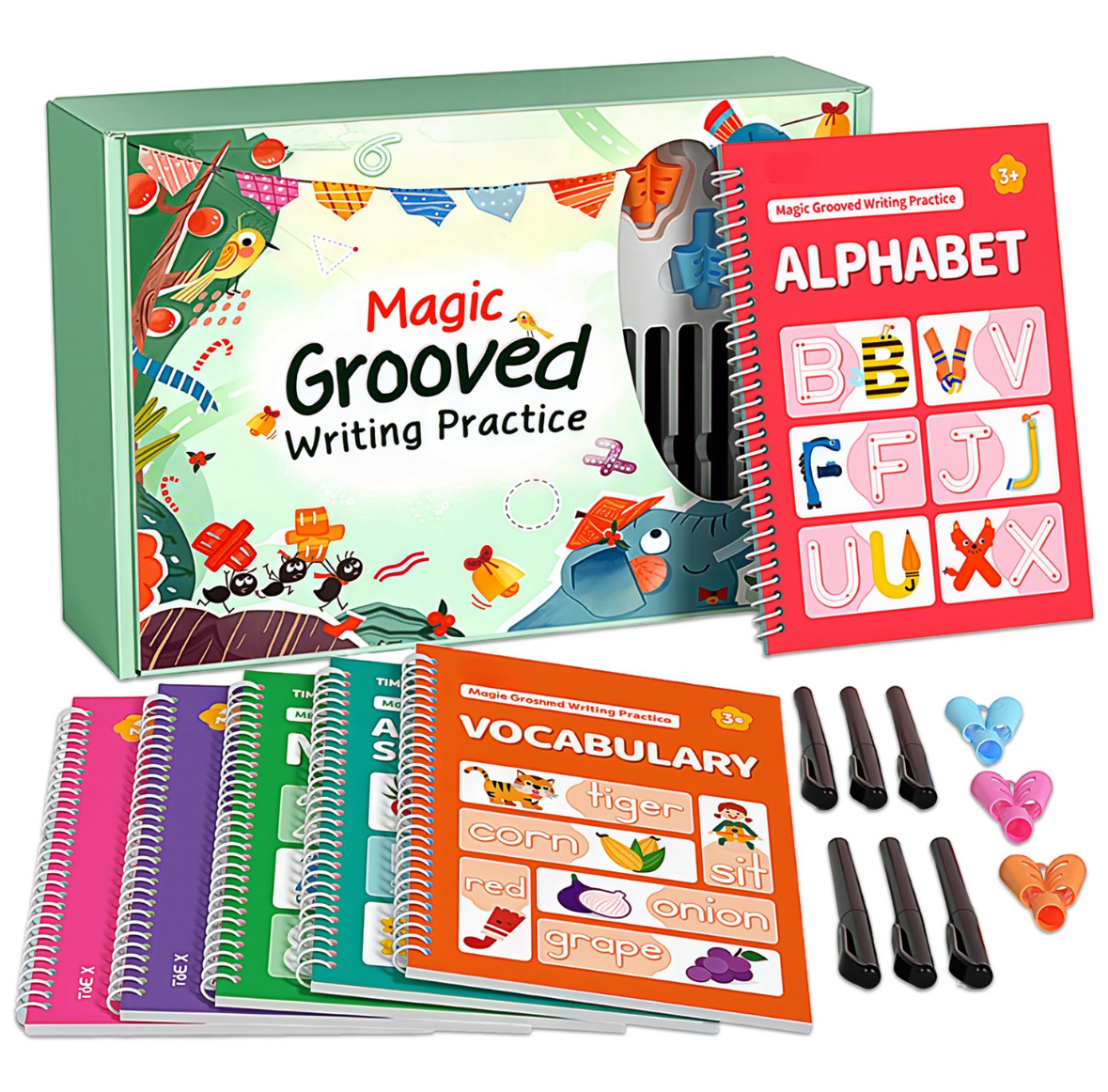 Magic Grooved Writing Practice