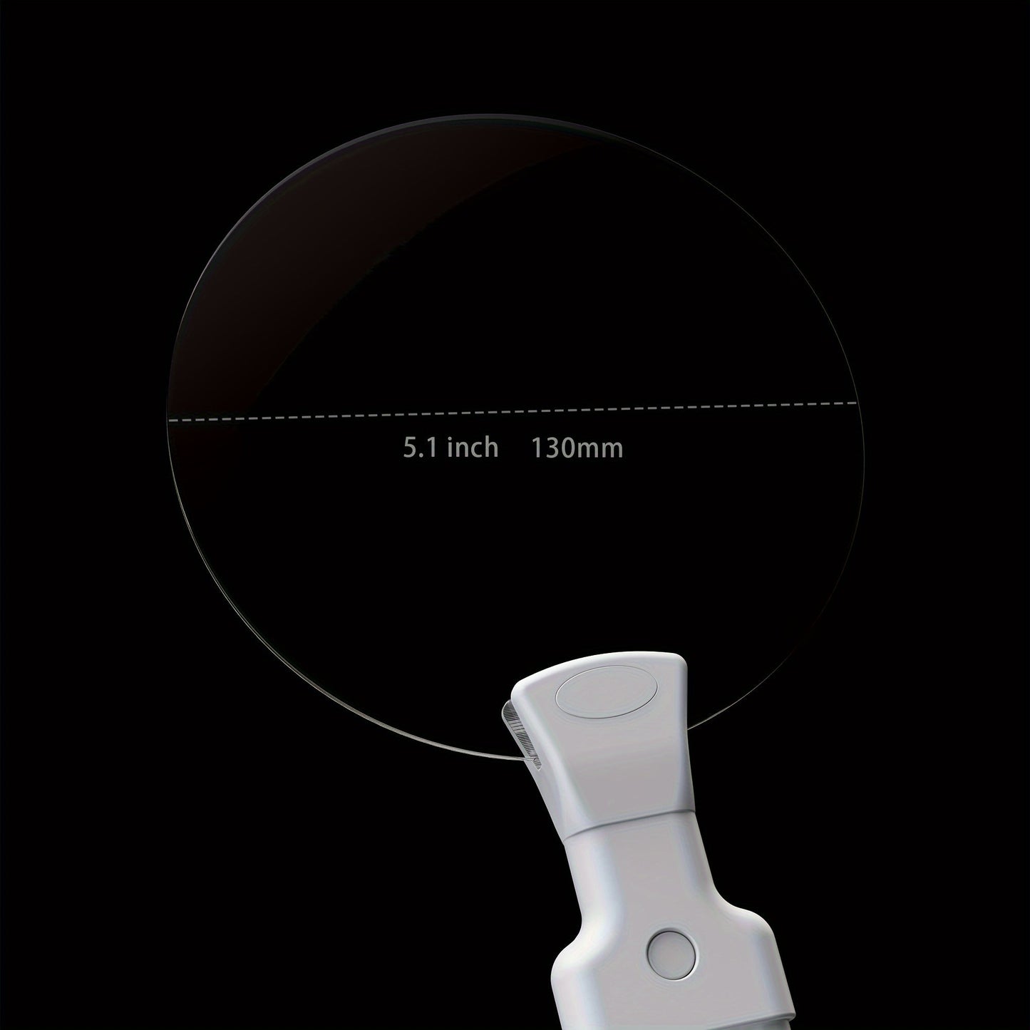 Hands-Free 5X Magnifying Glass with Flexible Neck for Reading and Precision Work