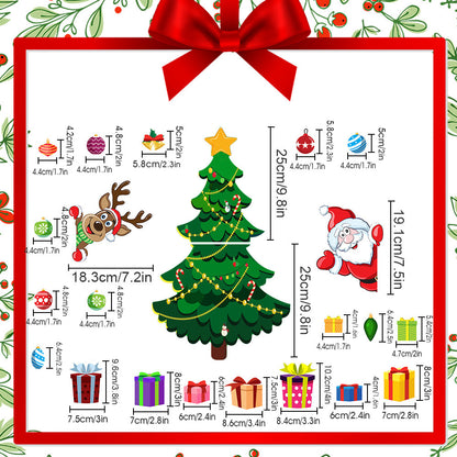 Magnetic Christmas Fridge Decoration Set