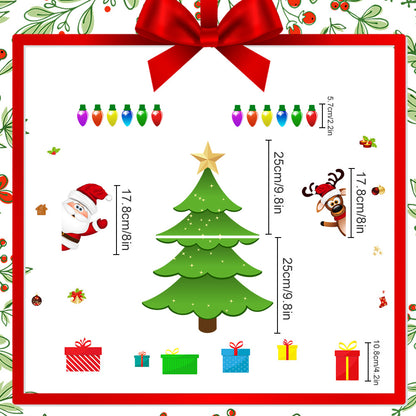 Magnetic Christmas Fridge Decoration Set