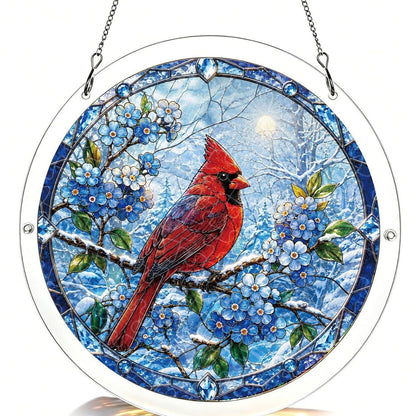 Christmas Window Suncatcher in Eight Festive Designs