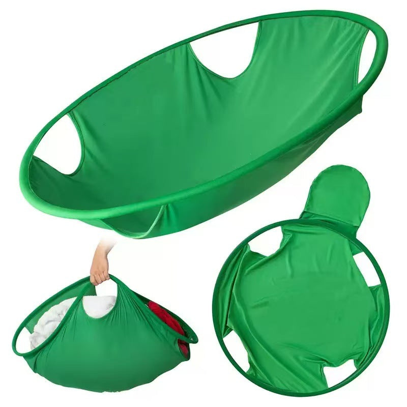 26in Collapsible Turtle Laundry Storage Basket