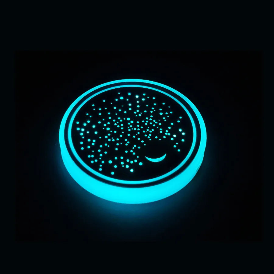LED Car Cup Holder Coasters-2 PCS