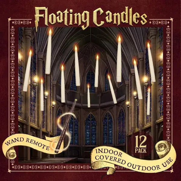 Floating LED Candles with Magic Wand – 10 Piece Set - image 7