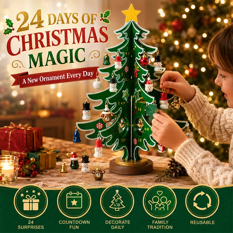 28 cm DIY Christmas Tree Blind-Box Ornament Set